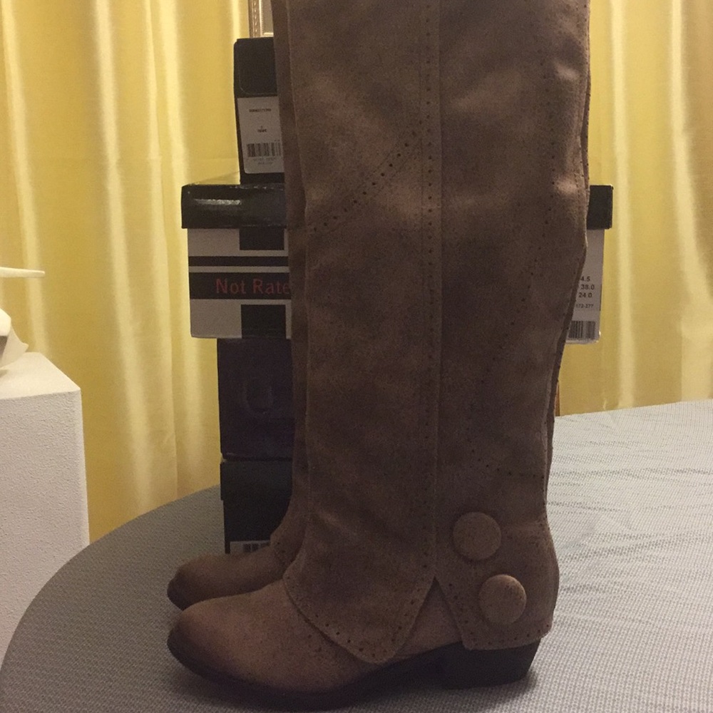 Boots, “Not Rated” Brand, Blanchee, Tan, size 7